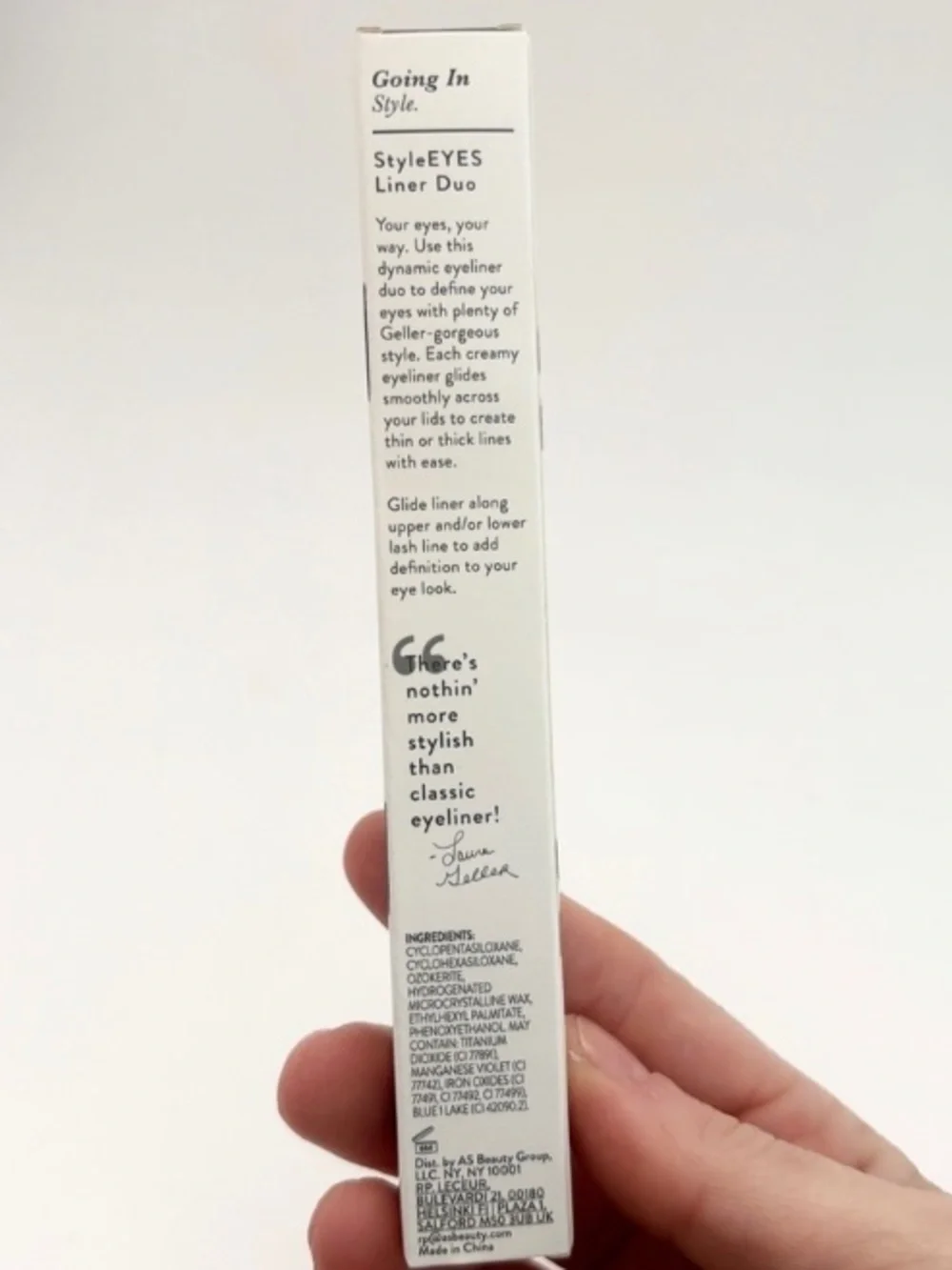 Laura Geller StyleEYES Liner Duo in Royal Plum & Warm Cocoa NEW! FULL SIZE!
